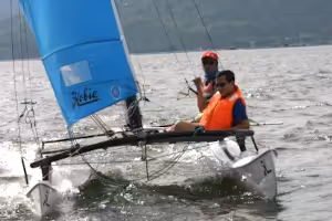 learn Hobie sailing on Taal Lake