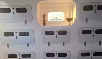 hull interior ample storage space
