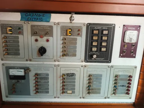 full electrical control panel AC / DC